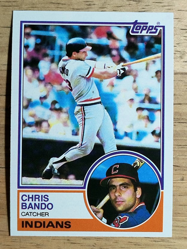 1983 Topps #227 Chris Bando