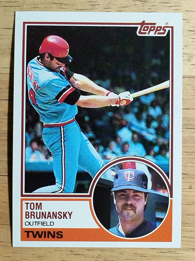 1983 Topps #232 Tom Brunansky