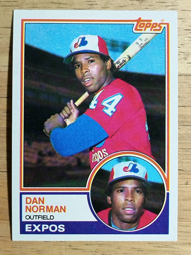 1983 Topps #237 Dan Norman