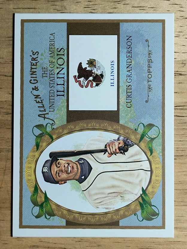 2008 Topps Allen and Ginter United States #US13 Curtis Granderson