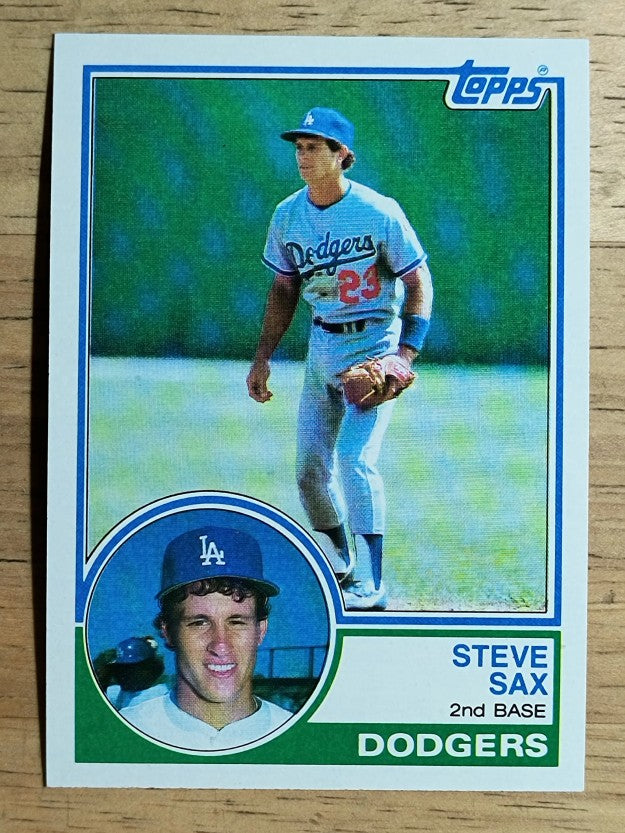 1983 Topps #245 Steve Sax