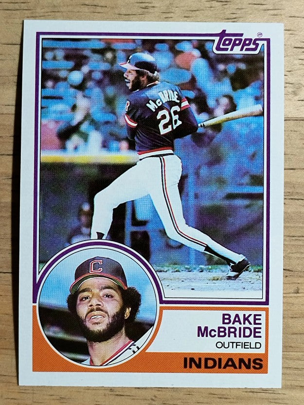 1983 Topps #248 Bake McBride
