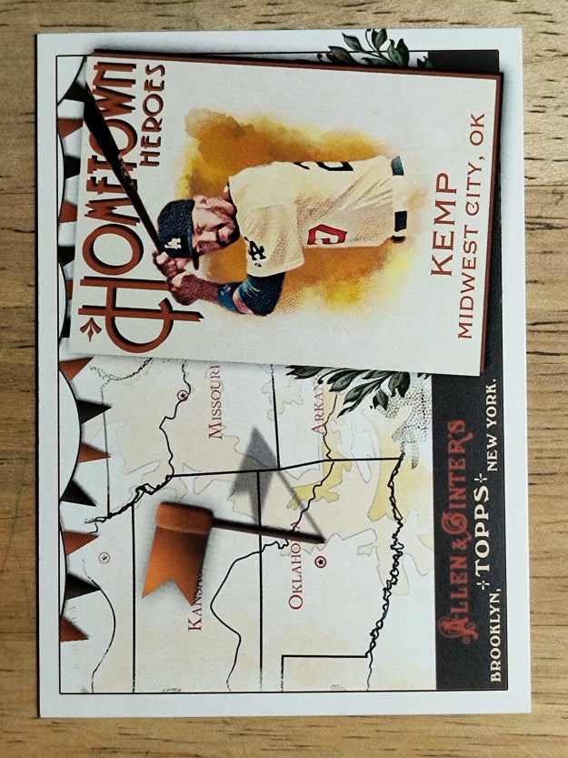 2011 Topps Allen and Ginter Hometown Heroes #HH84 Matt Kemp