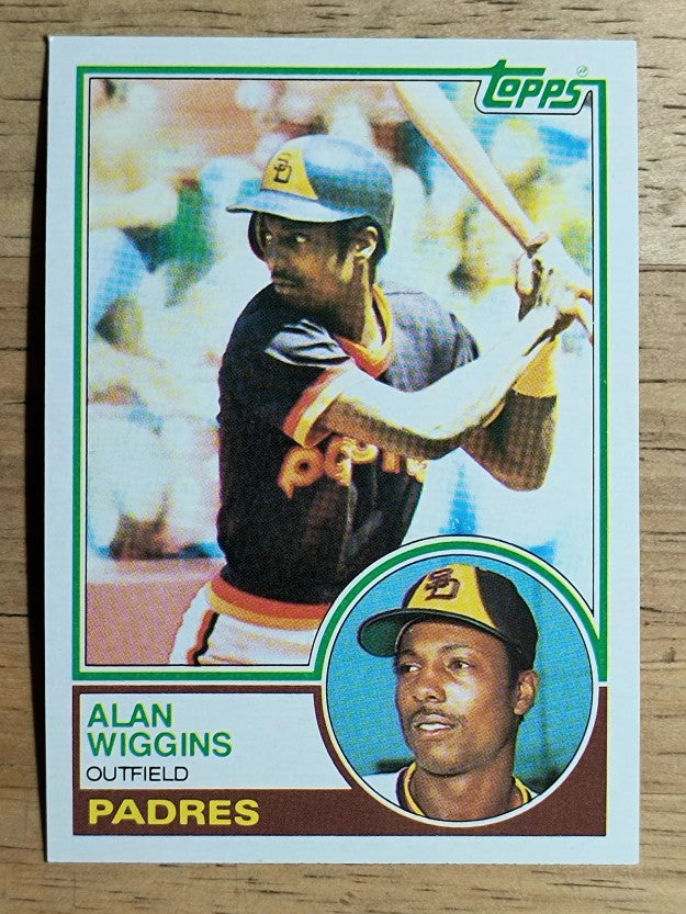 1983 Topps #251 Alan Wiggins