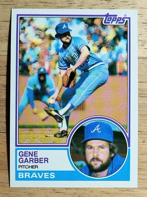 1983 Topps #255 Gene Garber