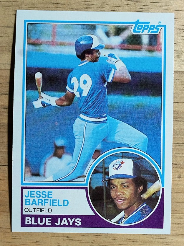 1983 Topps #257 Jesse Barfield