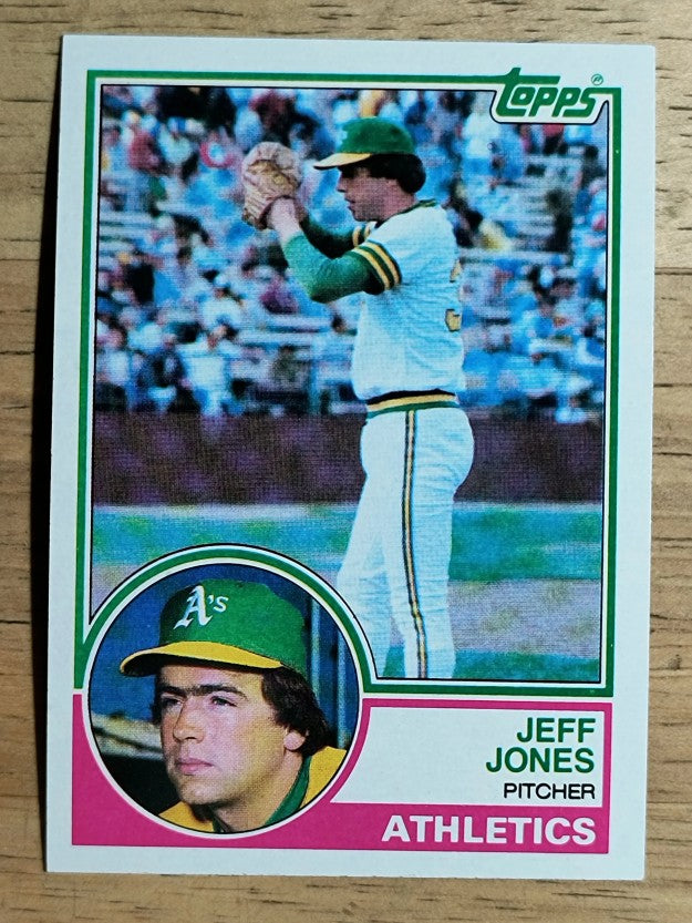 1983 Topps #259 Jeff Jones