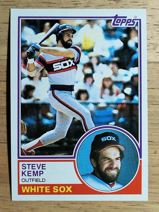 1983 Topps #260 Steve Kemp