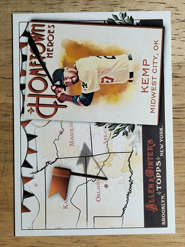 2011 Topps Allen and Ginter Hometown Heroes #HH84 Matt Kemp