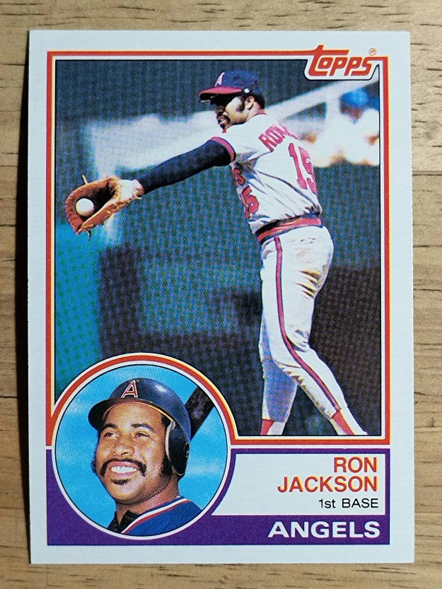 1983 Topps #262 Ron Jackson