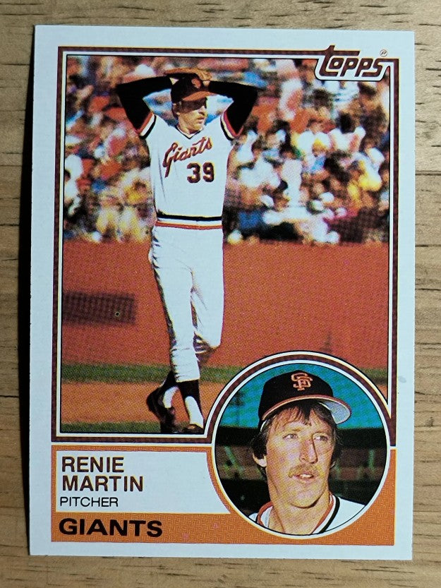 1983 Topps #263 Renie Martin