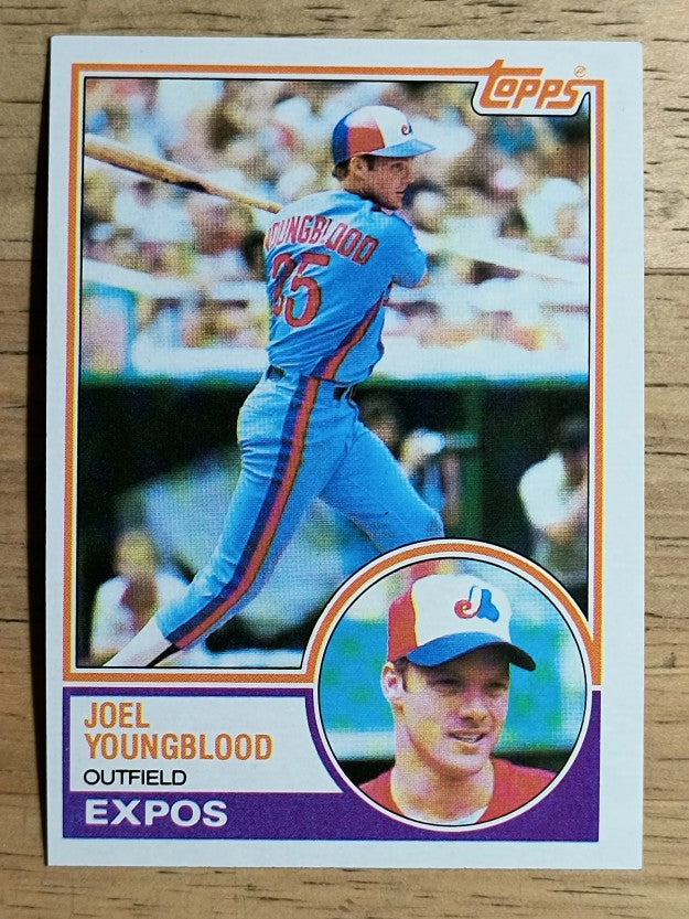 1983 Topps #265 Joel Youngblood