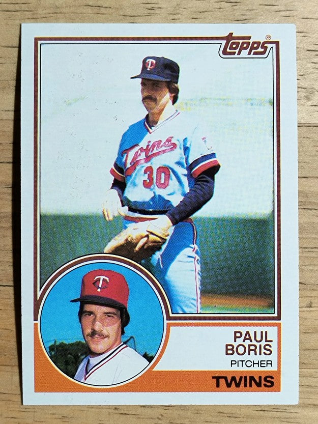 1983 Topps #266 Paul Boris