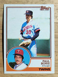 1983 Topps #266 Paul Boris