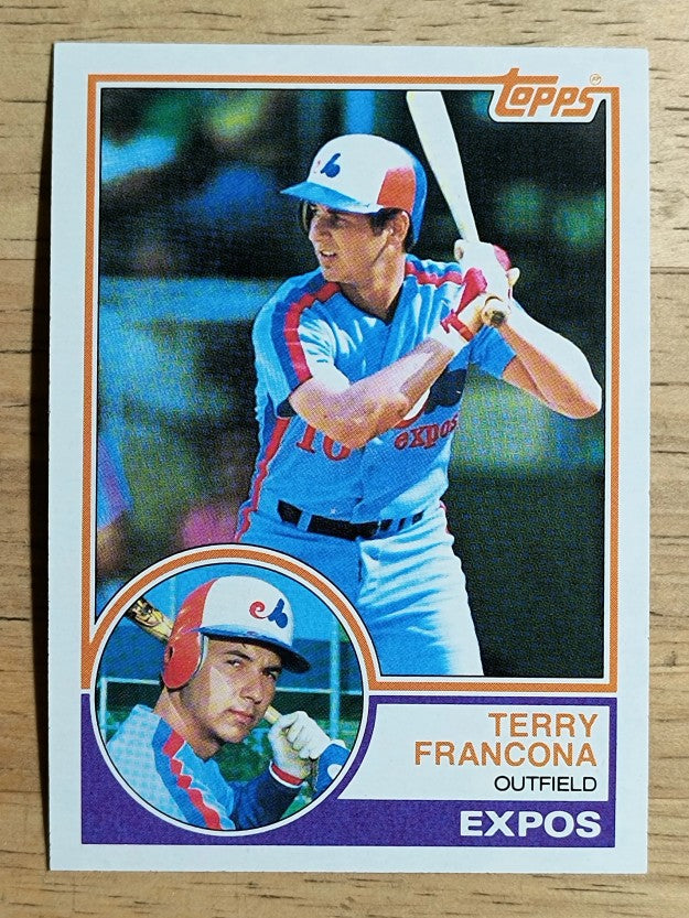 1983 Topps #267 Terry Francona