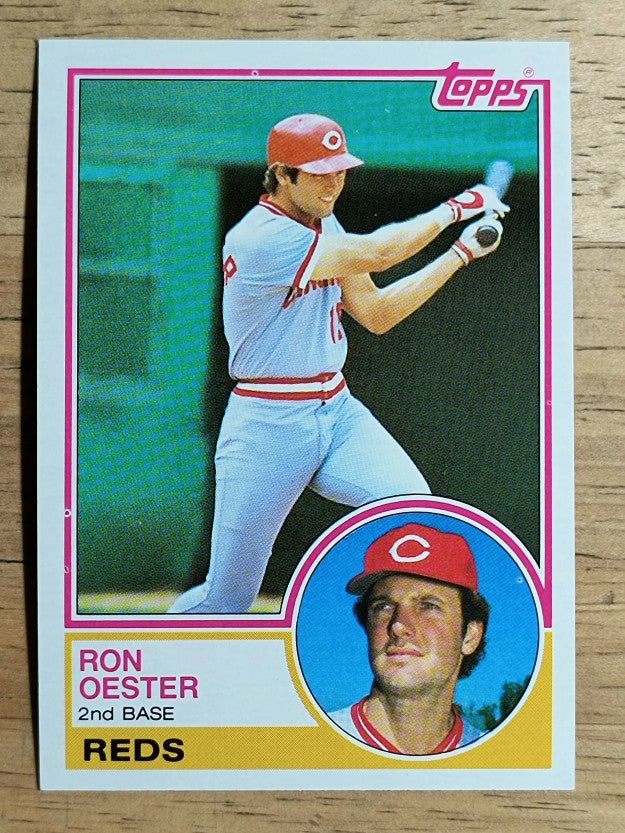 1983 Topps #269 Ron Oester