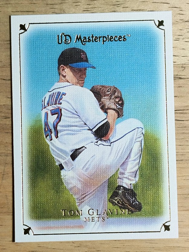 2007 UD Masterpieces #78 Tom Glavine