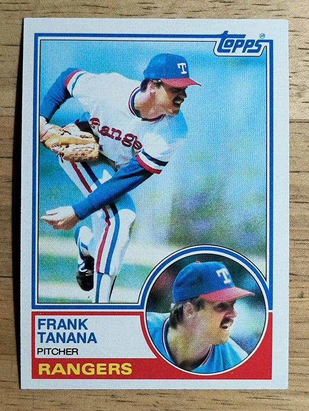 1983 Topps #272 Frank Tanana