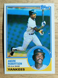 1983 Topps #281 Andre Robertson