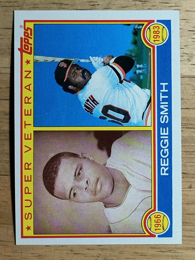 1983 Topps #283 Reggie Smith SV
