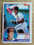 1983 Topps #284 Jeff Lahti