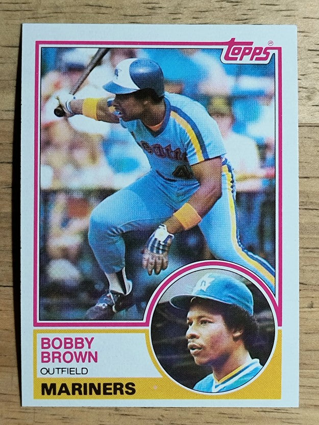 1983 Topps #287 Bobby Brown