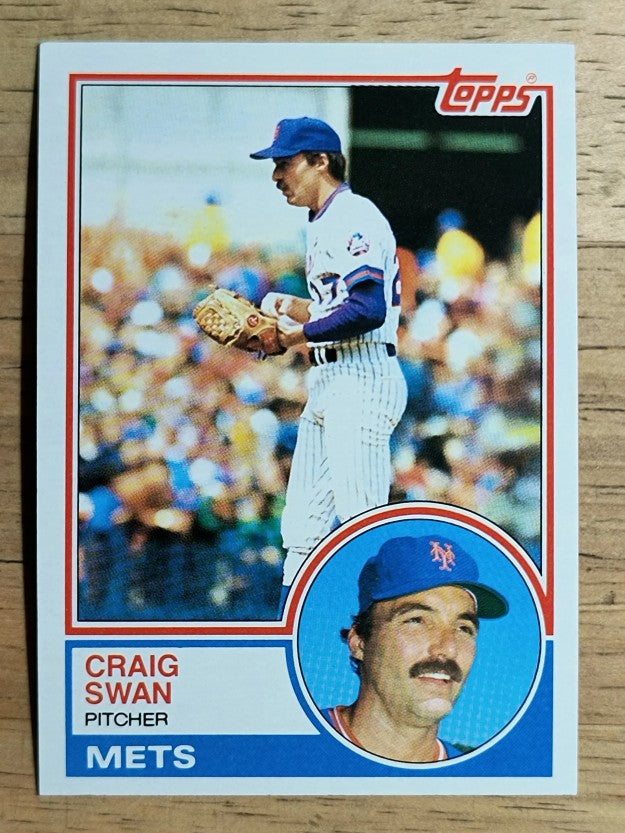 1983 Topps #292 Craig Swan
