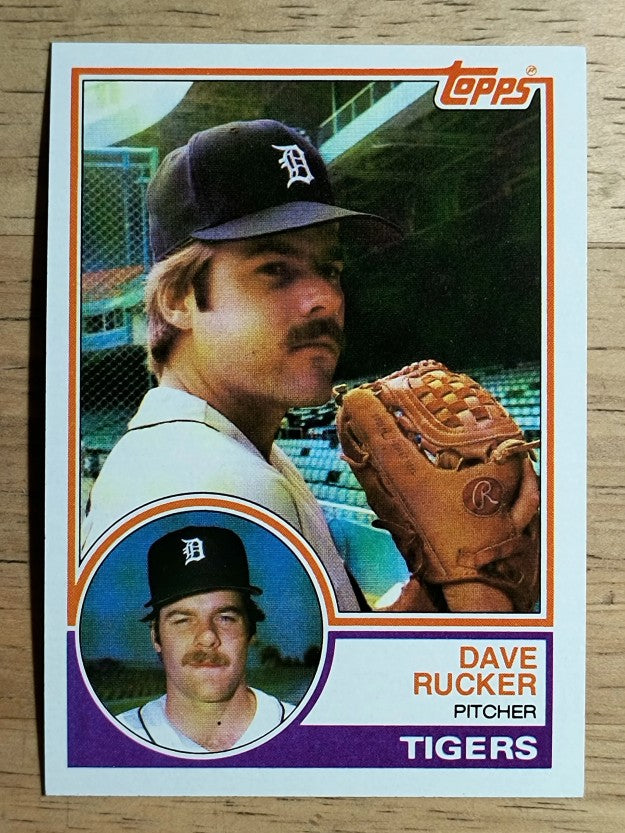 1983 Topps #304 Dave Rucker