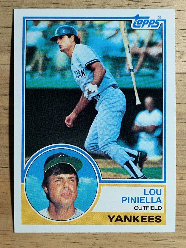 1983 Topps #307 Lou Piniella