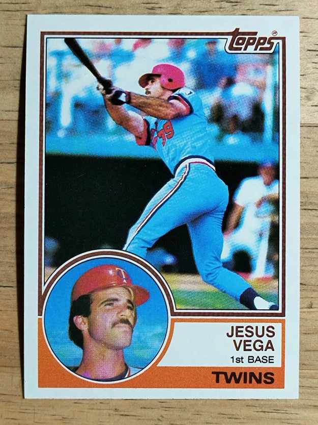1983 Topps #308 Jesus Vega