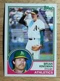 1983 Topps #312 Brian Kingman