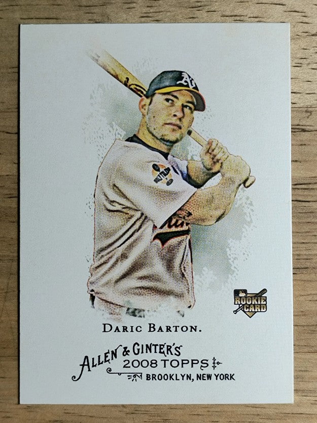 2008 Topps Allen and Ginter #199 Daric Barton