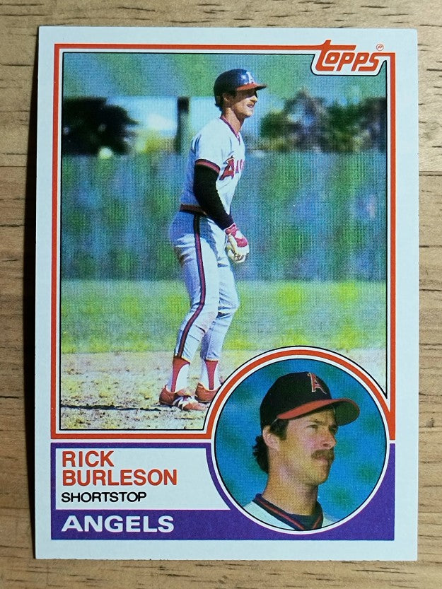 1983 Topps #315 Rick Burleson
