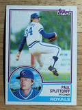 1983 Topps #316 Paul Splittorff