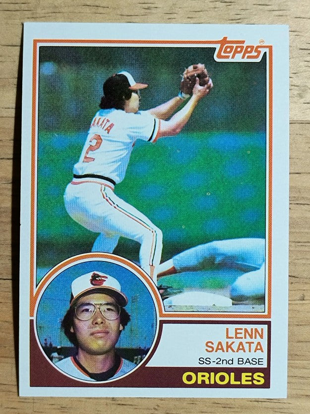 1983 Topps #319 Lenn Sakata