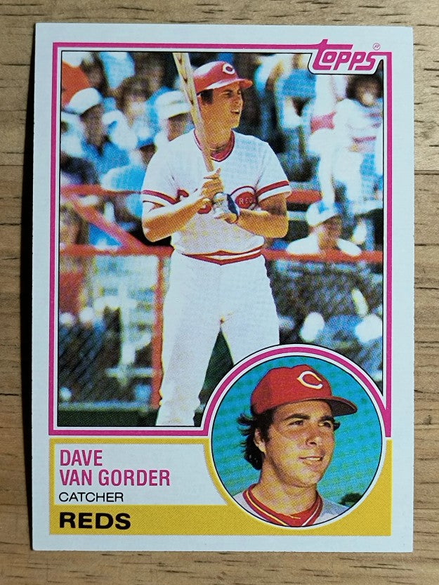 1983 Topps #322 Dave Van Gorder