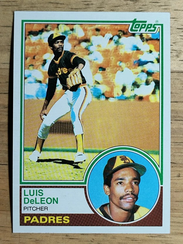 1983 Topps #323 Luis DeLeon