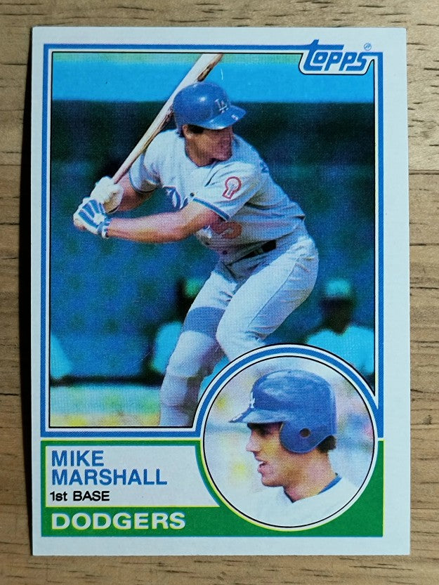 1983 Topps #324 Mike Marshall