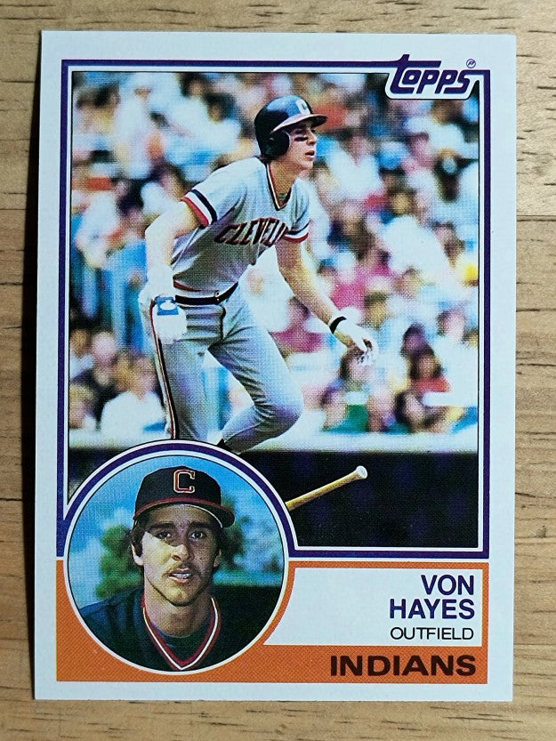 1983 Topps #325 Von Hayes