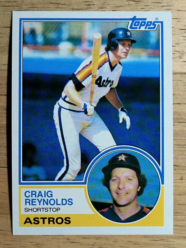 1983 Topps #328 Craig Reynolds