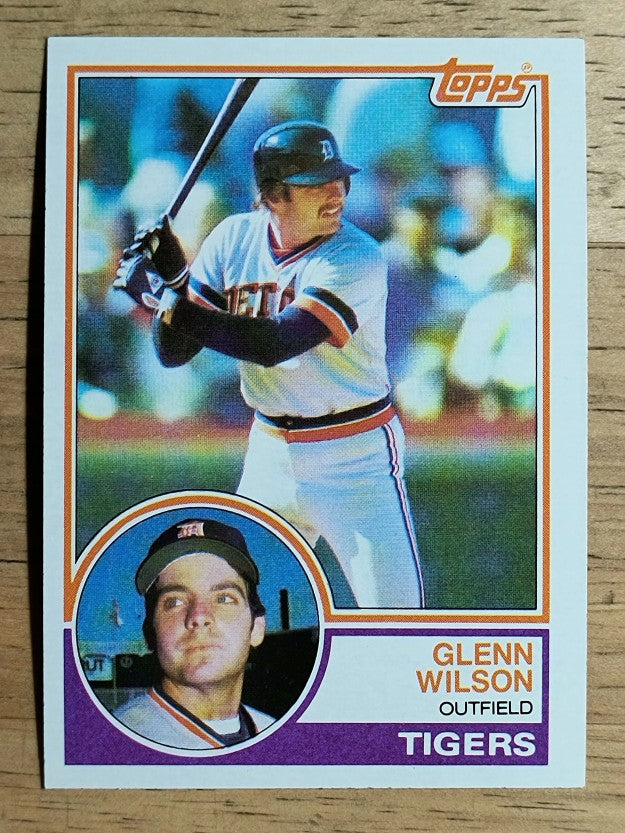 1983 Topps #332 Glenn Wilson