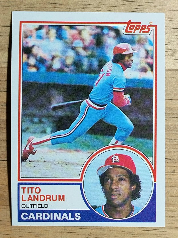 1983 Topps #337 Tito Landrum
