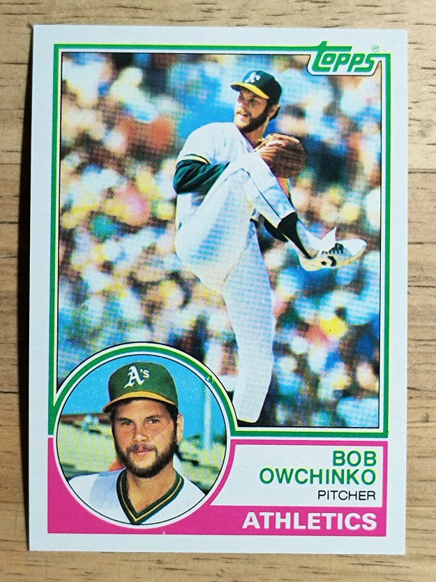 1983 Topps #338 Bob Owchinko