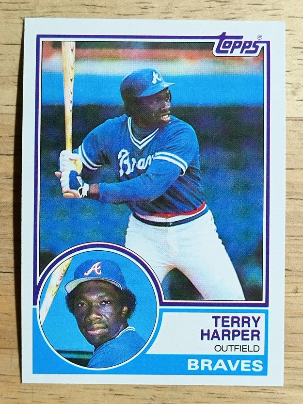 1983 Topps #339 Terry Harper