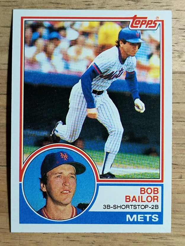 1983 Topps #343 Bob Bailor