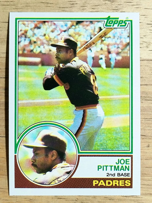 1983 Topps #346 Joe Pittman