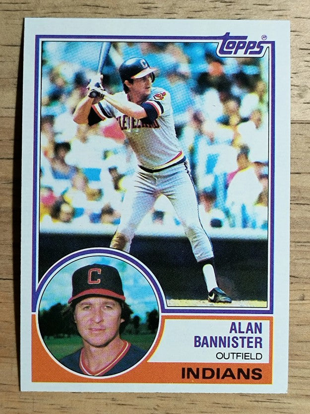 1983 Topps #348 Alan Bannister