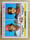 1983 Topps #351 Reds TL/Cesar Cedeno/Mario Soto