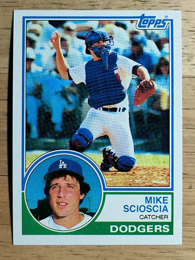 1983 Topps #352 Mike Scioscia