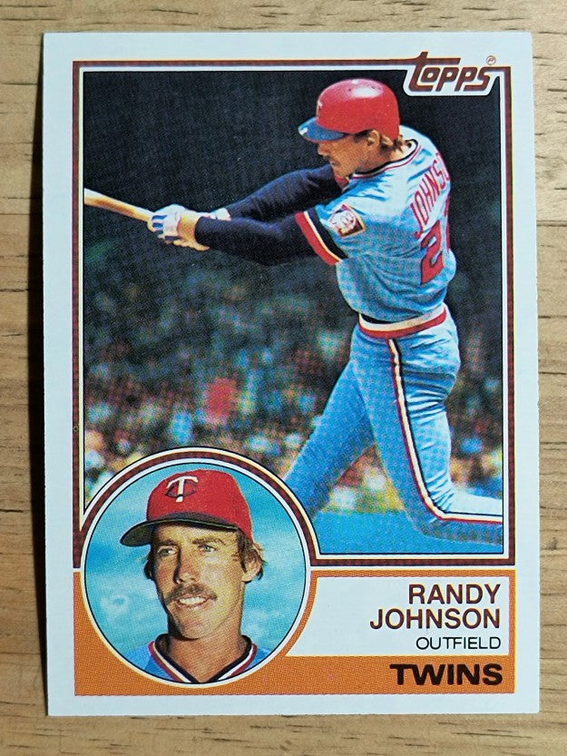 1983 Topps #354 Randy Johnson RC